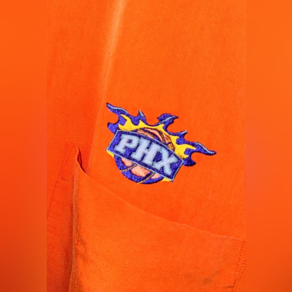 Phoenix suns men Medium button down basketball shirt sports shirt Az attire 🏀☀️ - Picture 4 of 11
